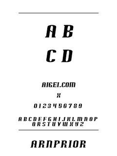 Arnprior 字体下载｜设计艺术英文字体资源